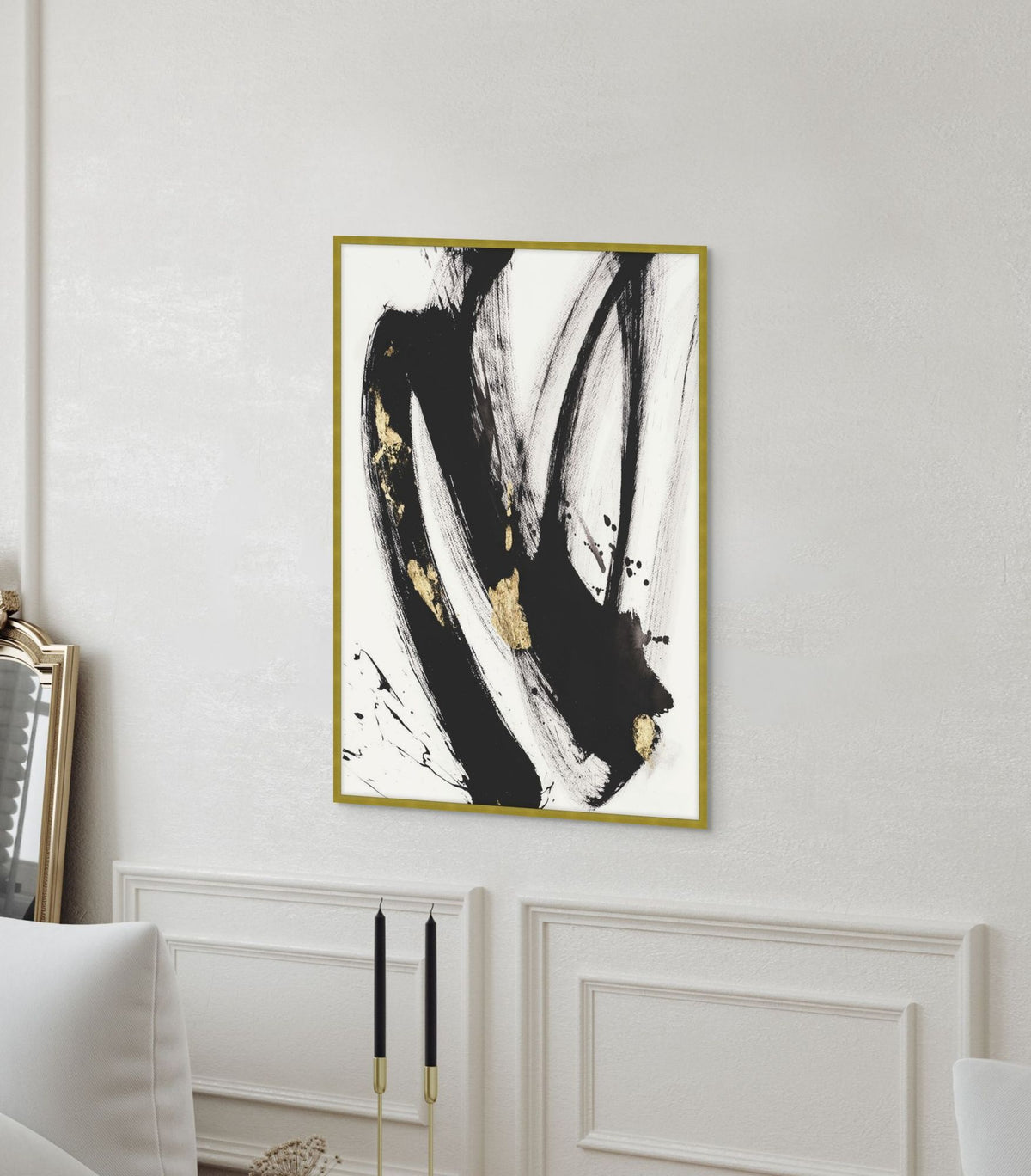 Gilded Strokes 4 — detail