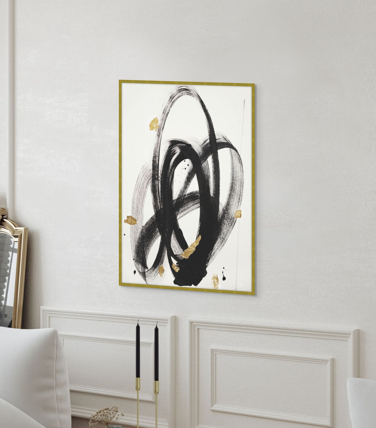 Gilded Strokes 6 — detail