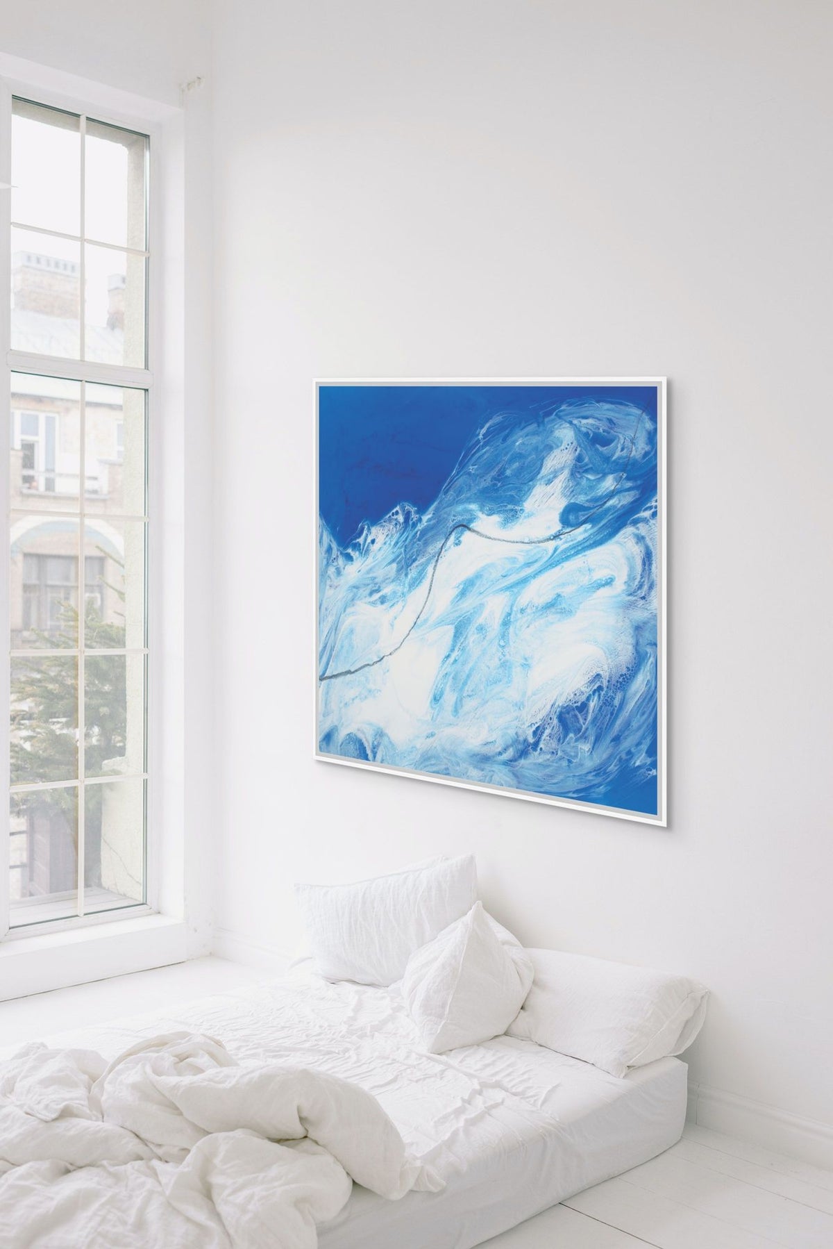 Oceanic Foam 1 in a room