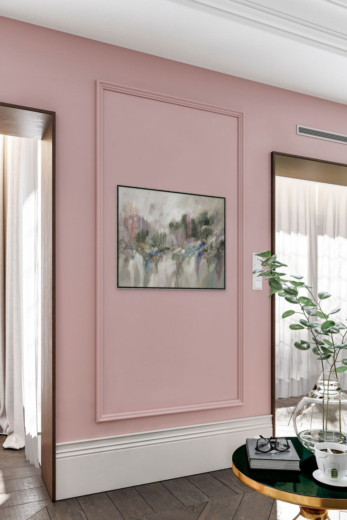 Pretty Precipitation 1 in a room
