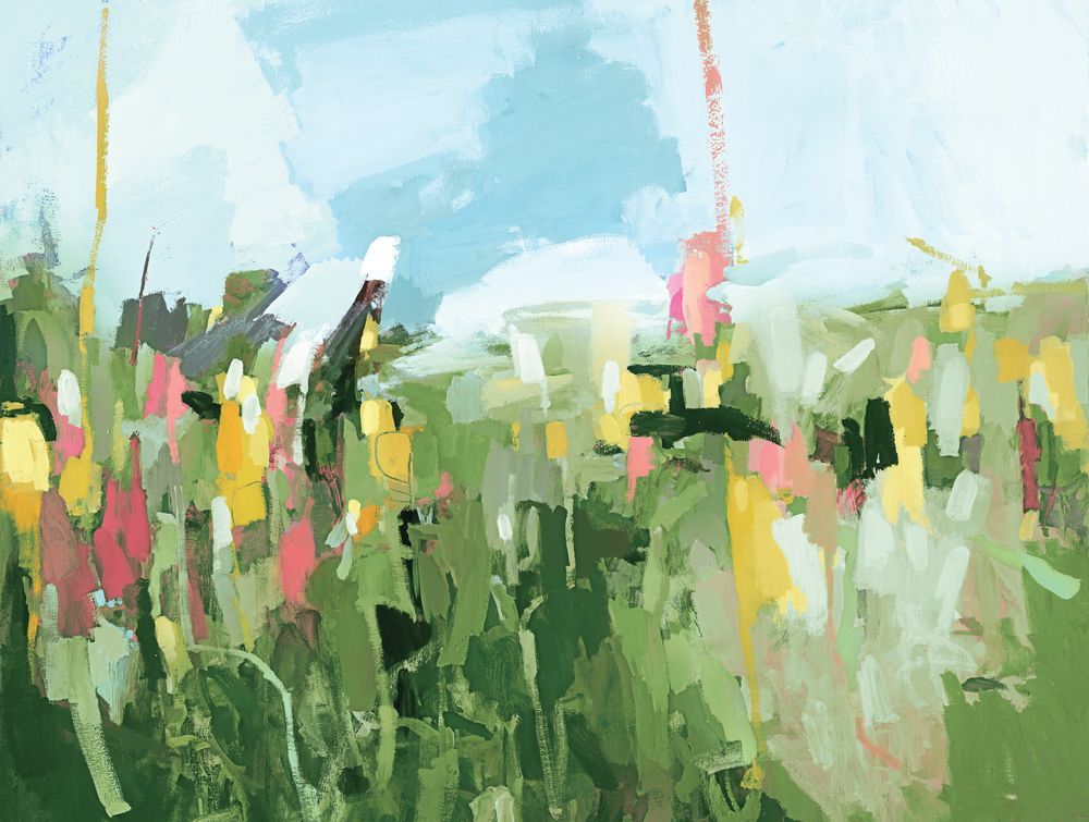 Pastel Meadow 1 artwork