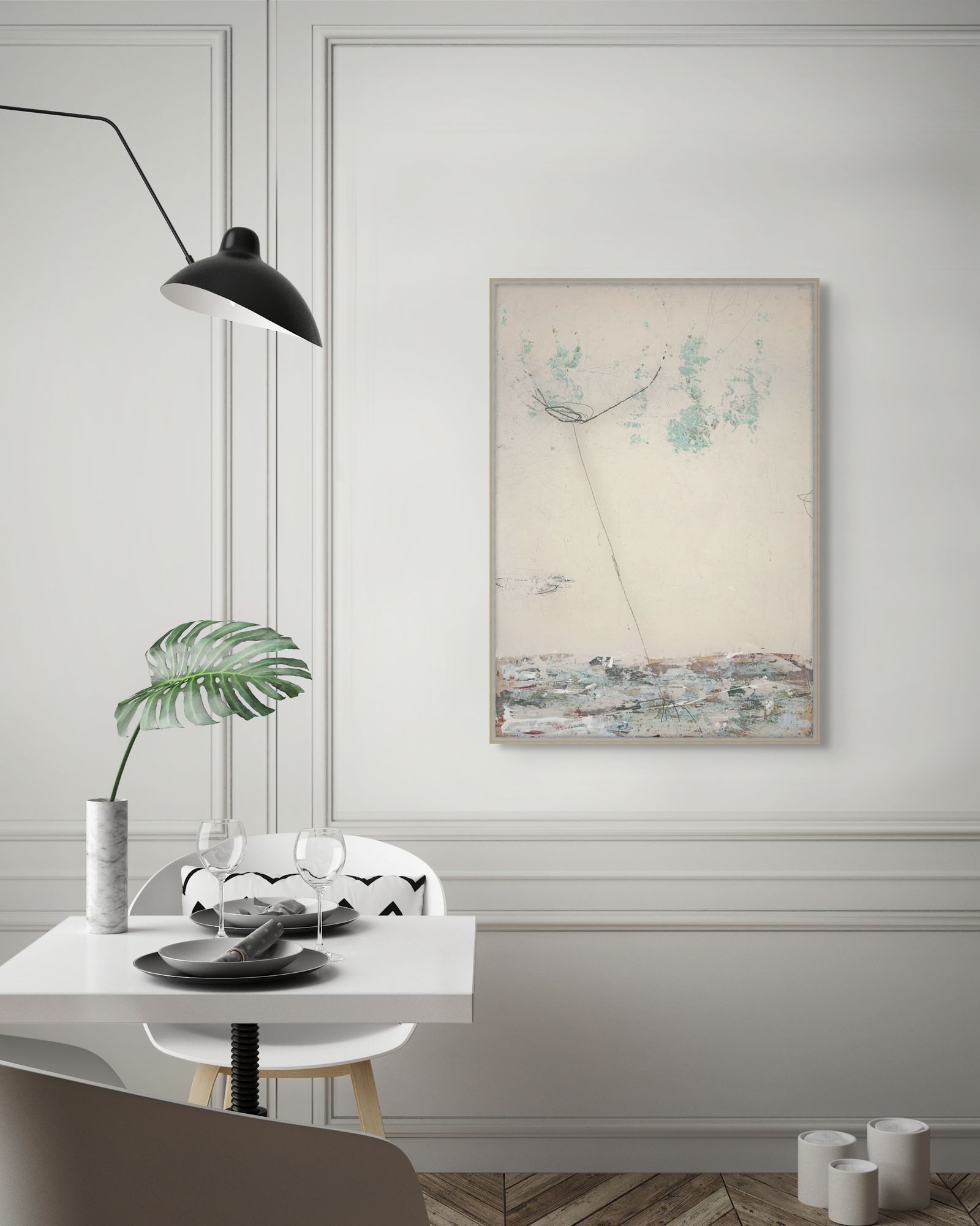 Tethered 1 in a room