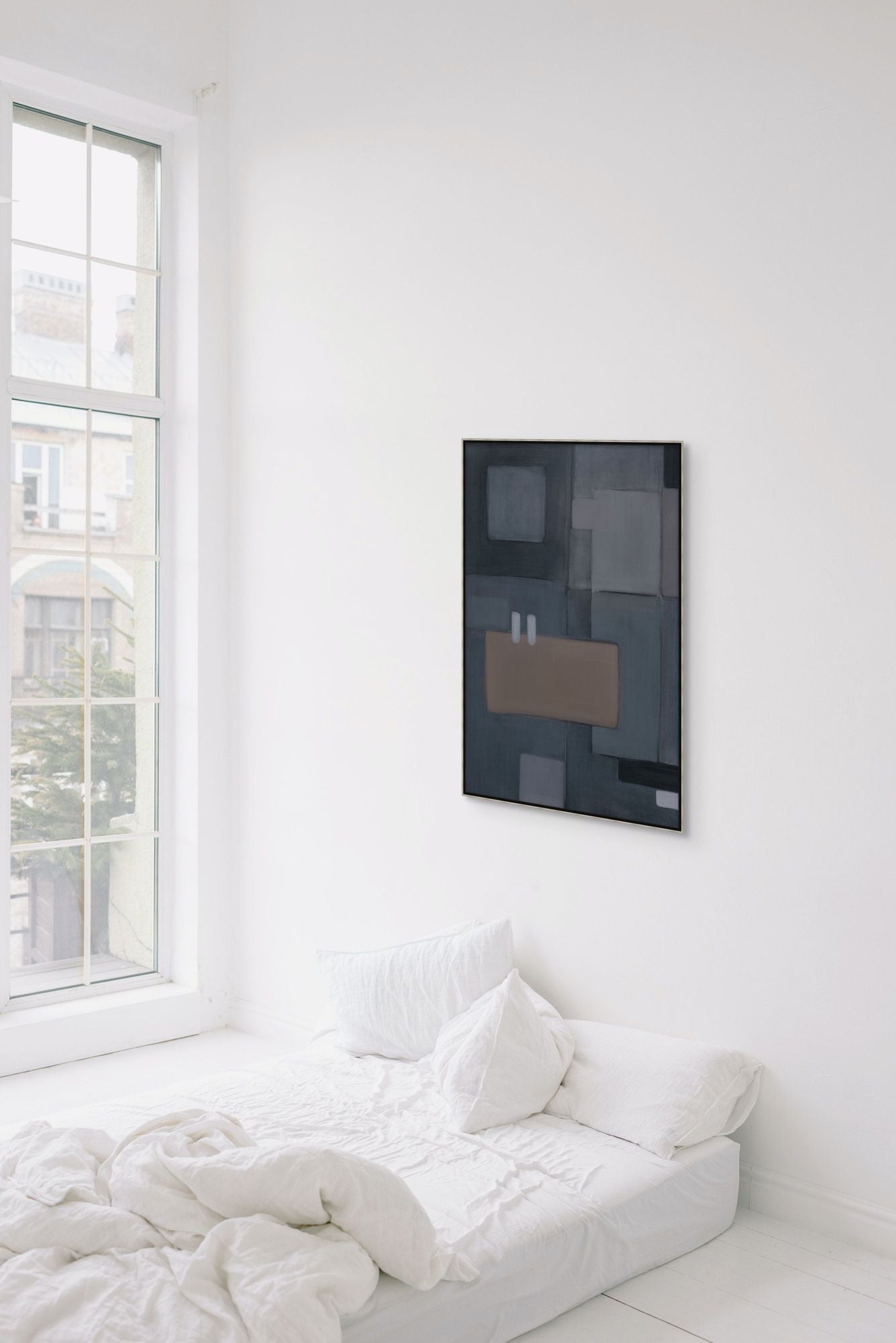The Wamest Blue 1 in a room