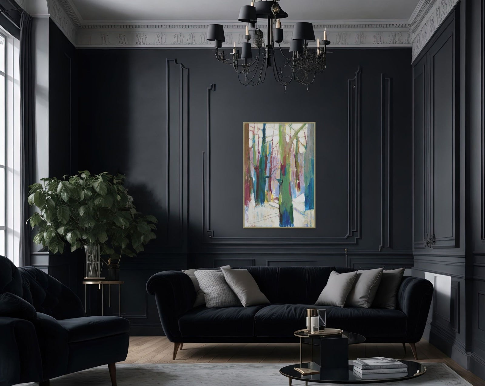The Season Brings Color 2 in a room