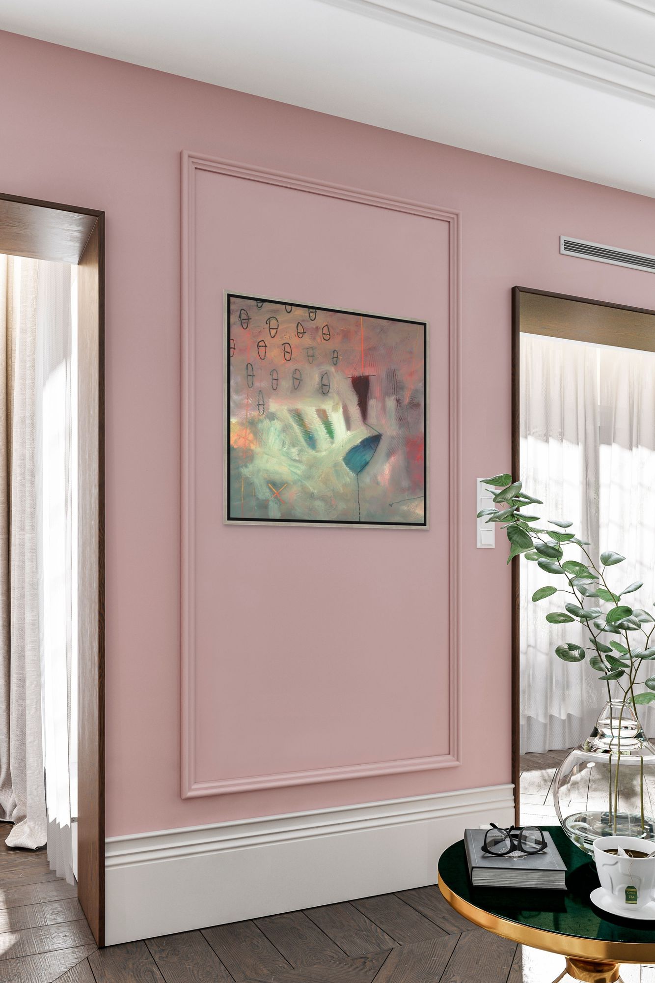 Venture 1 in a room