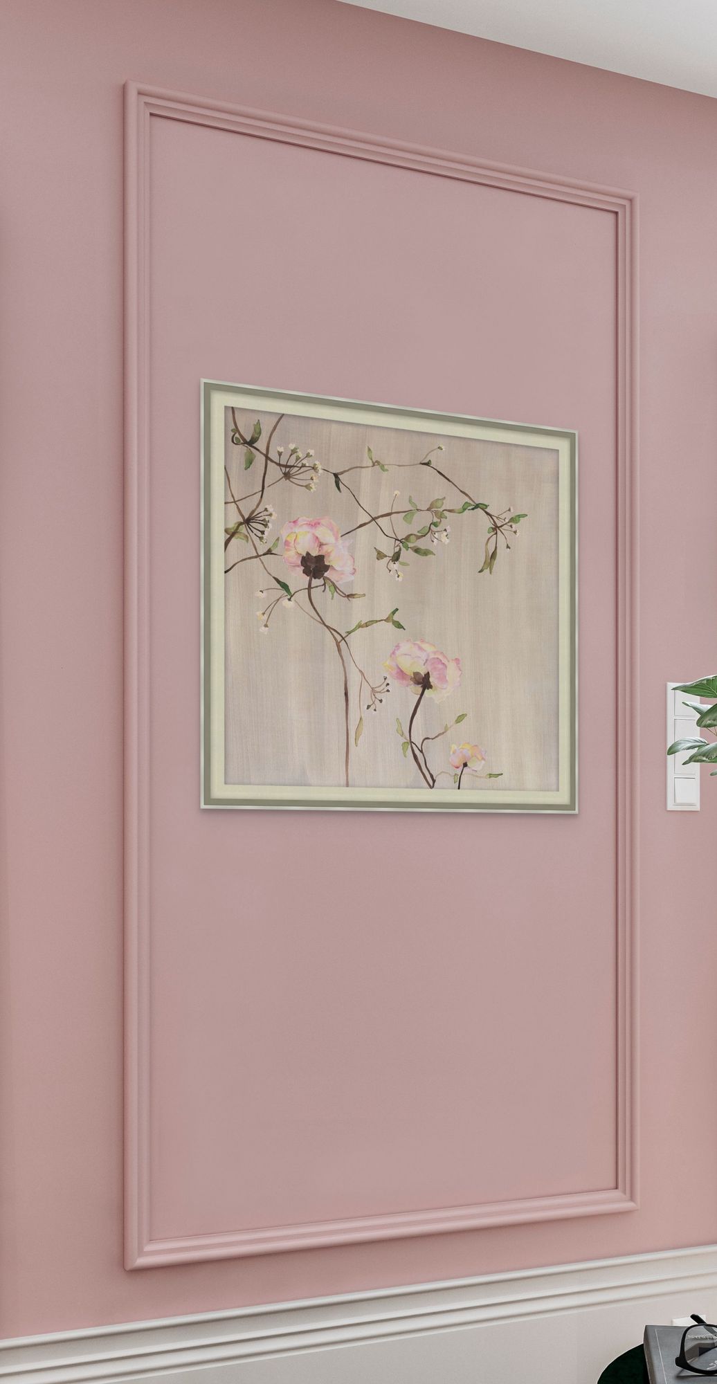 Blushing Blooms 2 detail
