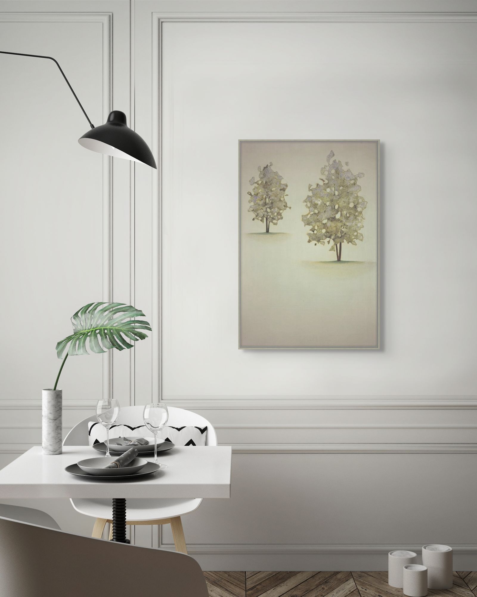 Nature's Silver Lining 2 in a room