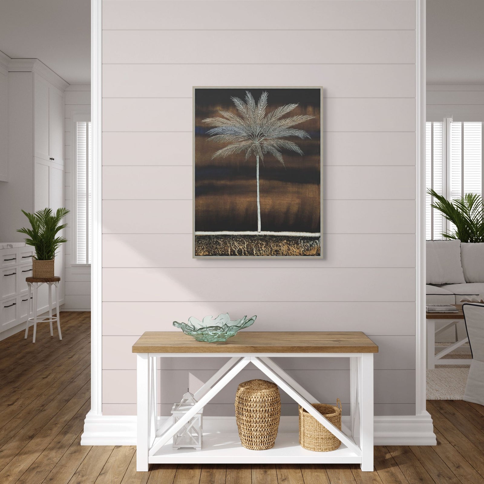 Nocturnal Palms 2 in a room