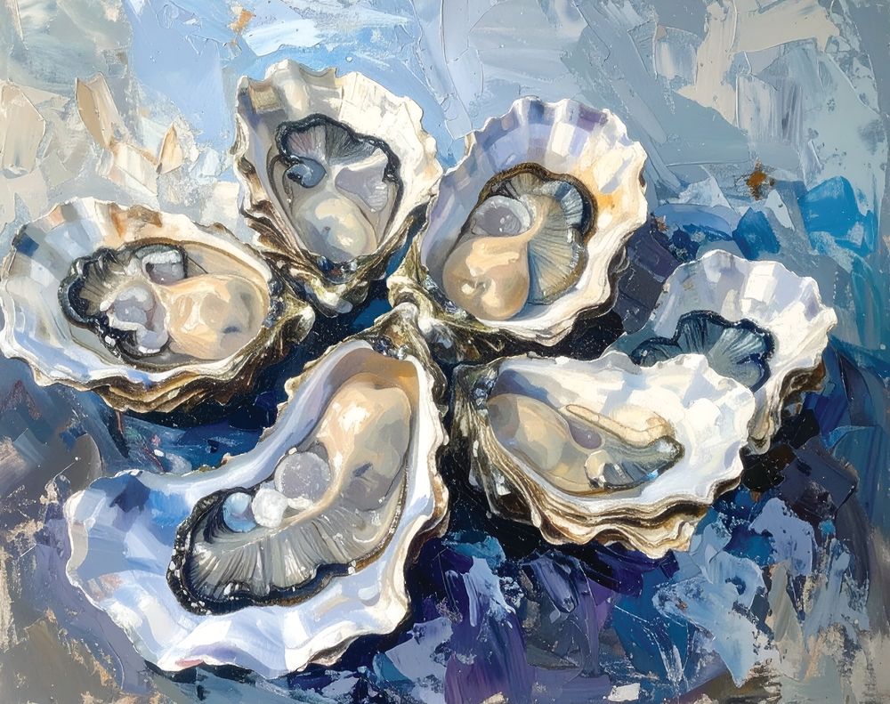 Oysters on a Half Shell 2 artwork
