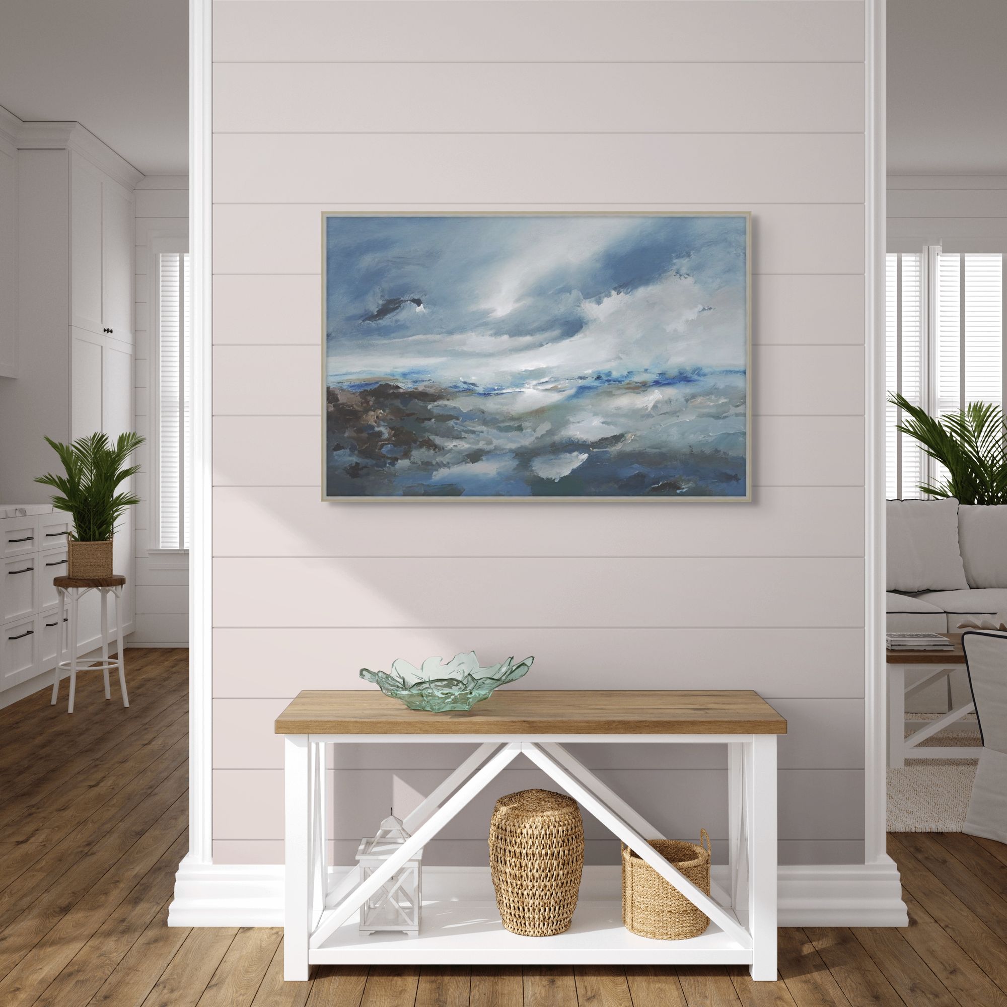 Stormy Coast 1 in a room