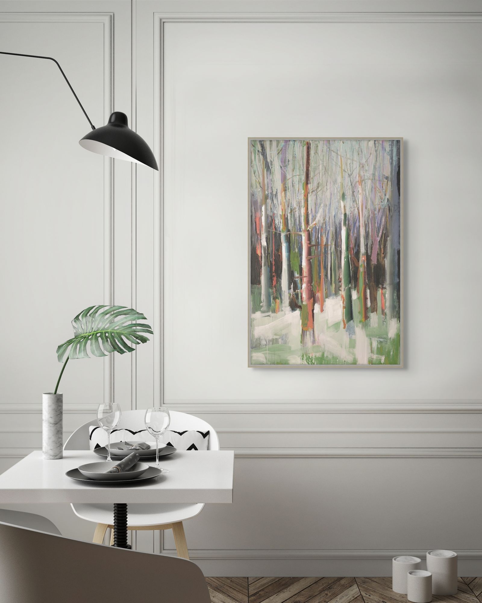 Shadowed Woodland 2 in a room