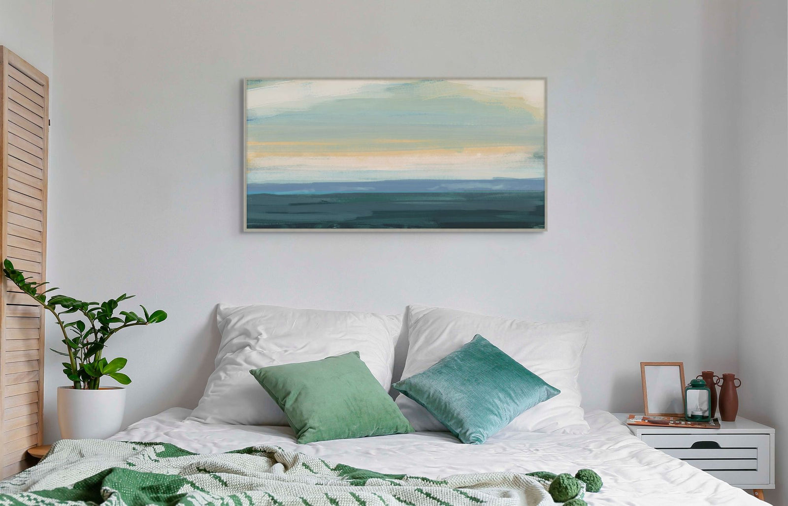 Tangerine Sky 1 in a room