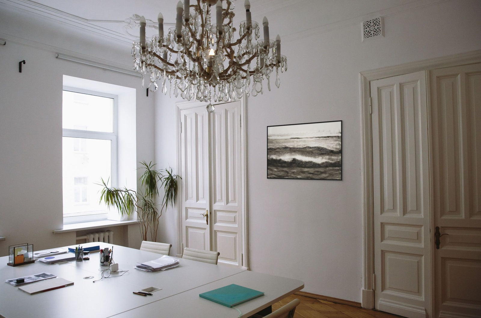Waves of Brine 1 in a room