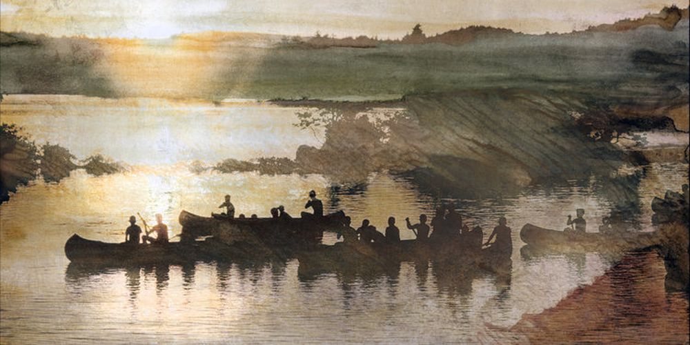 Autumn Canoe Trip 1 artwork