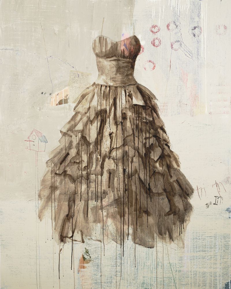 My Mother's Vintage Dress 1 artwork