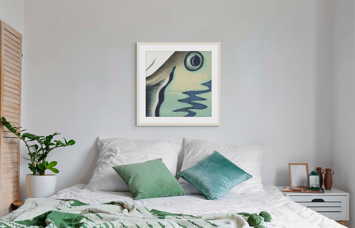Metamorphosis in Motion 6 in a room