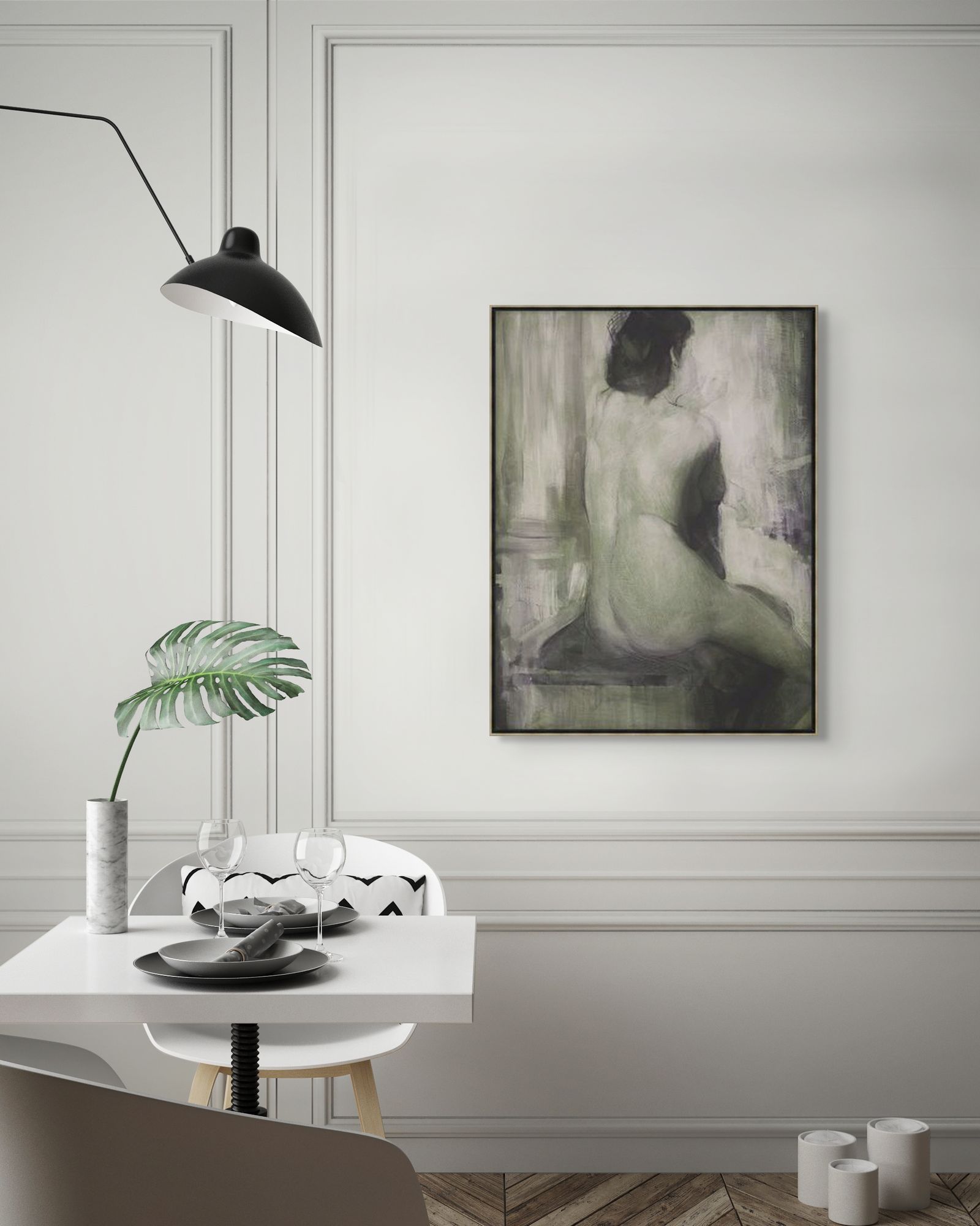Quiet Harmony 1 in a room