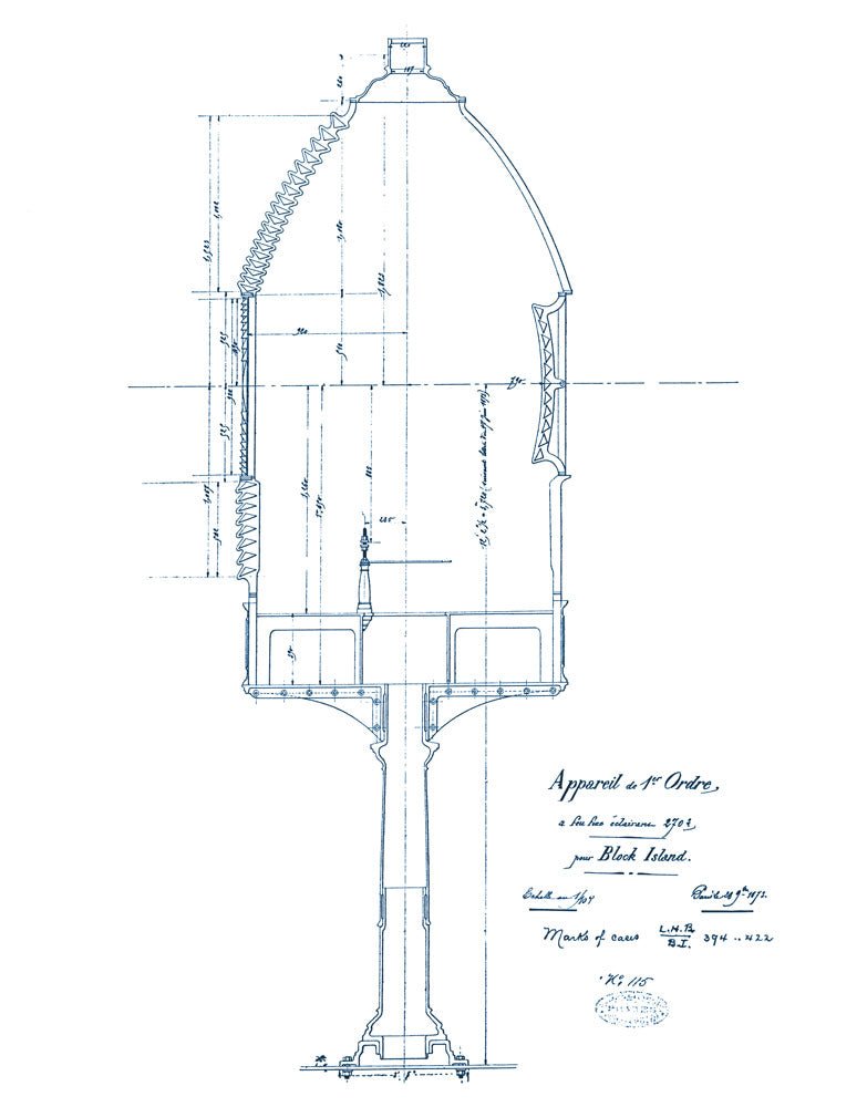 Blueprint of Light Tower 1 artwork