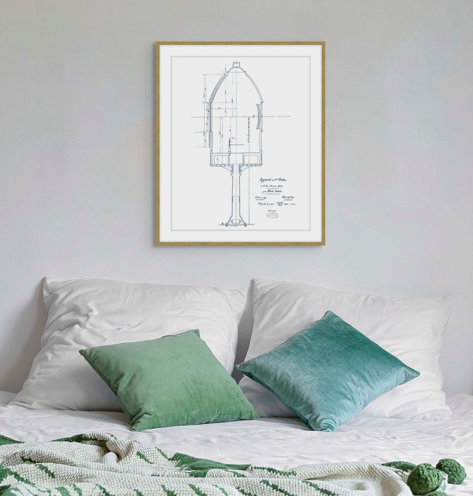 Blueprint of Light Tower 1 detail