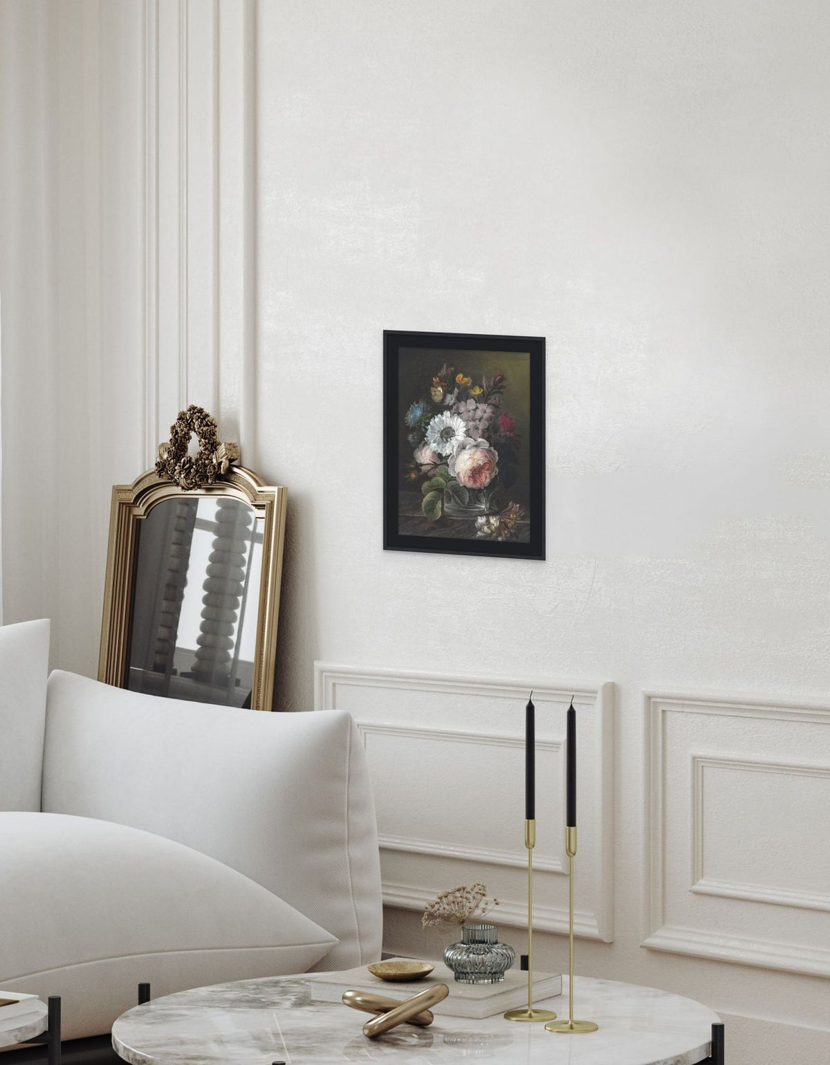 Belles Fleurs 1 in a room
