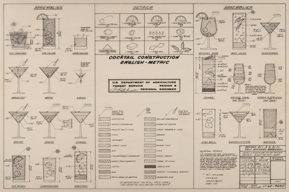 Cocktail Chart 1 — artwork