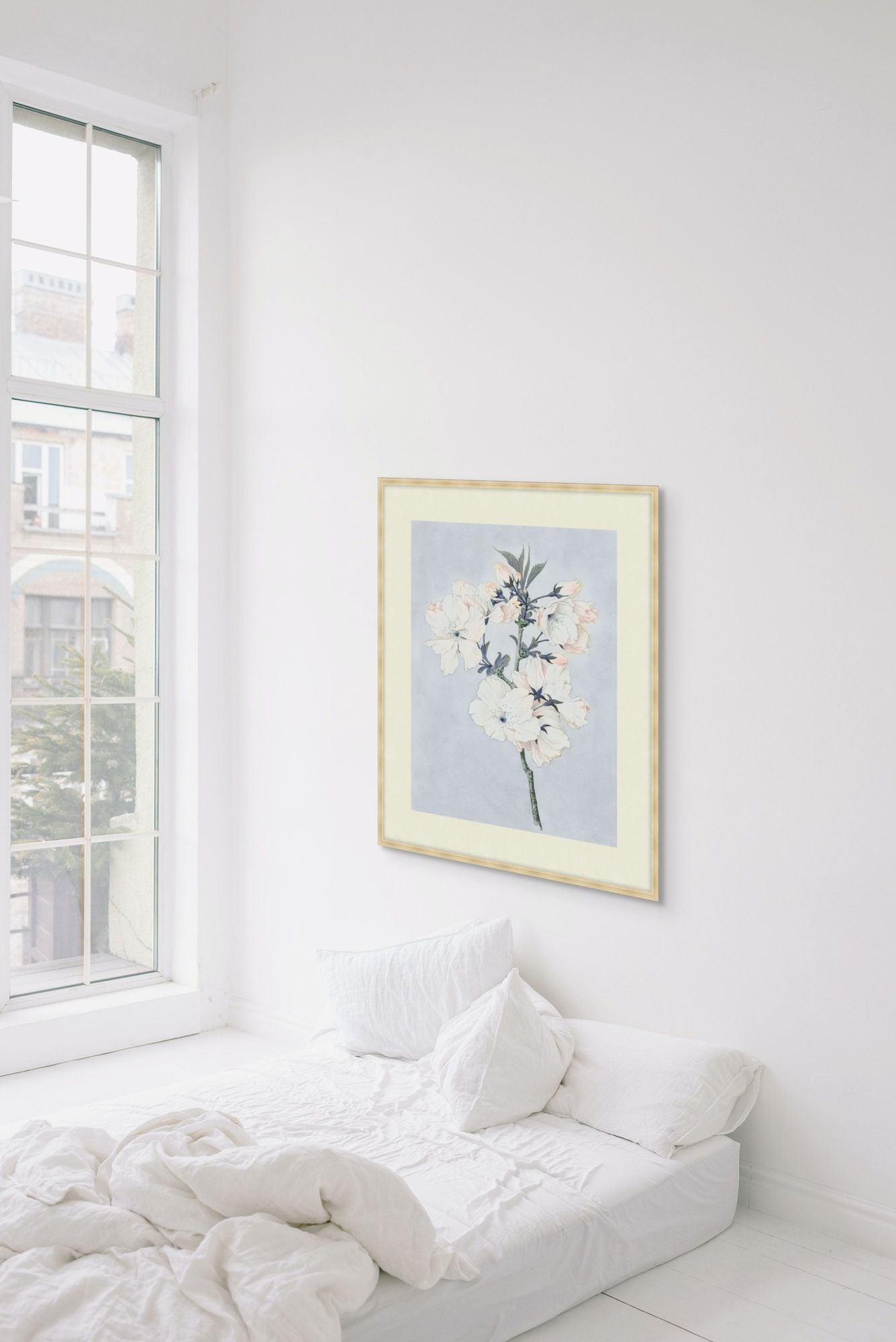 Delicate Flower Branch 1 in a room