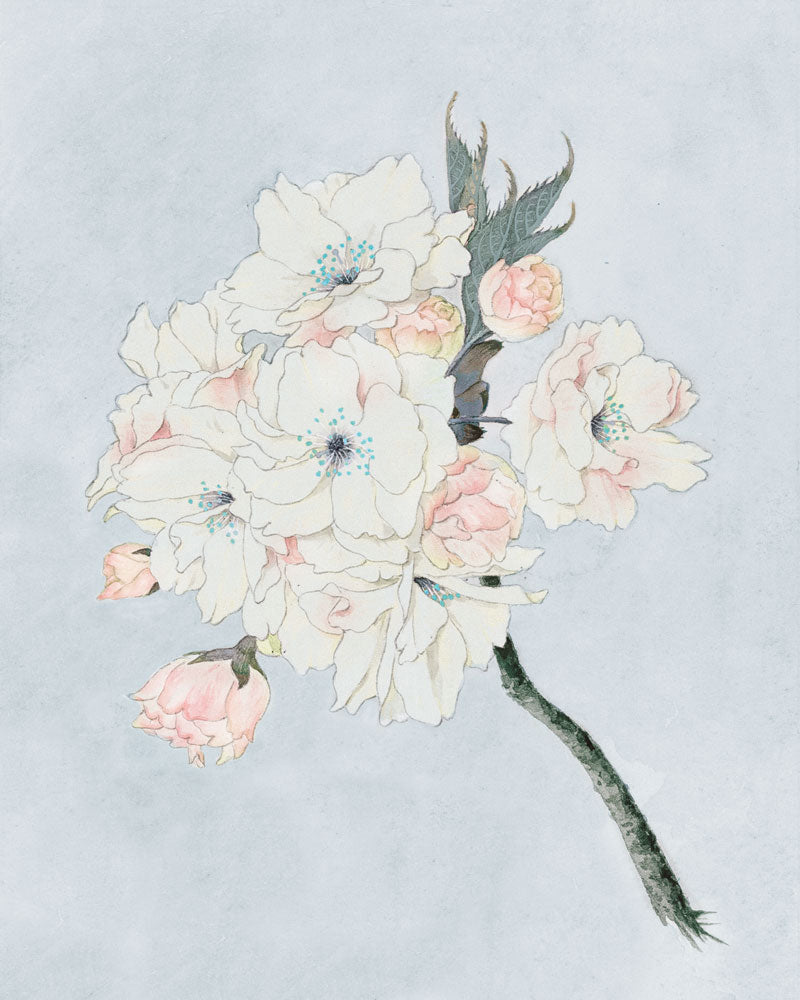 Delicate Flower Branch 2 artwork