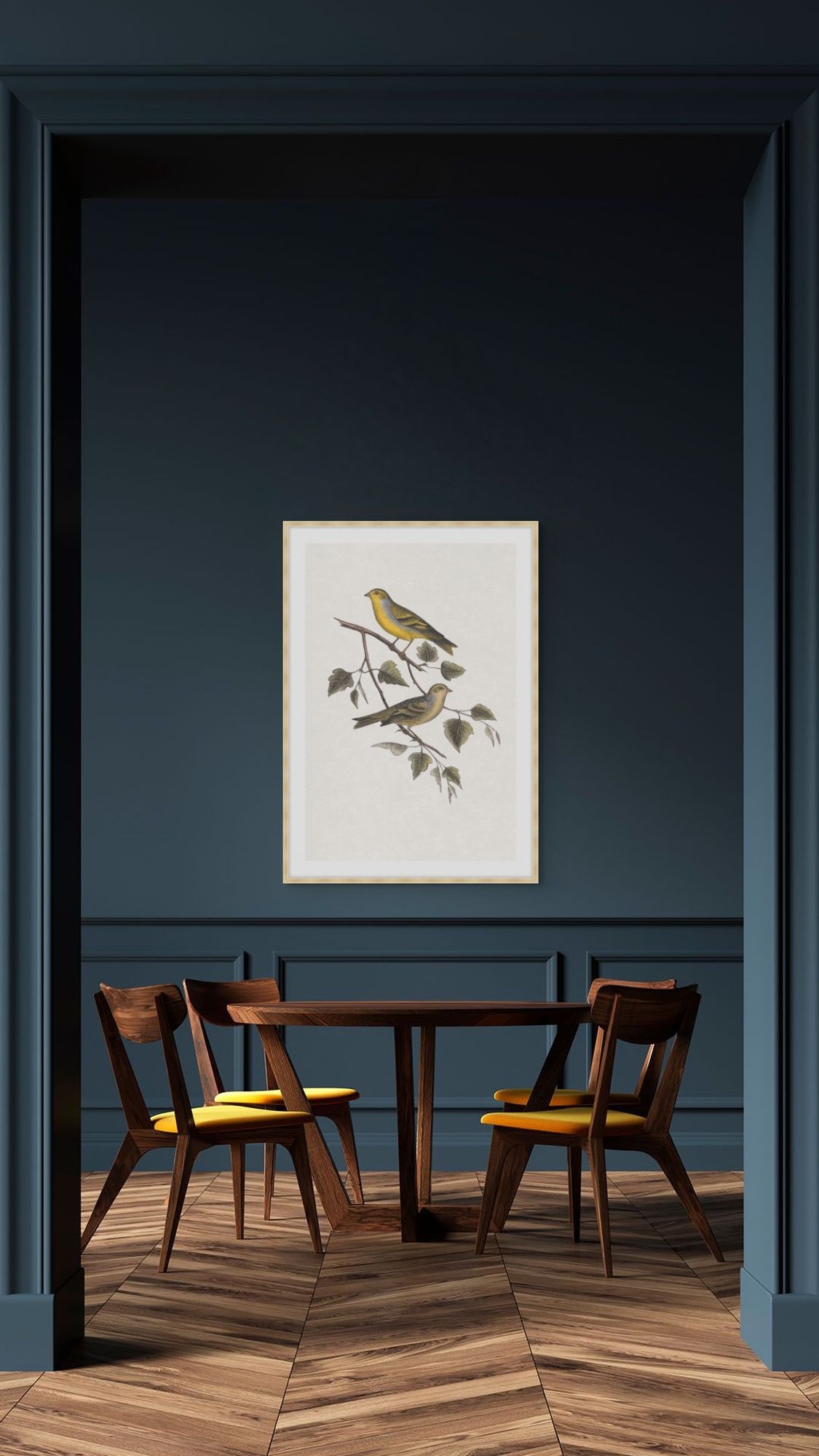 Nesting Navigators Ivory 2 in a room