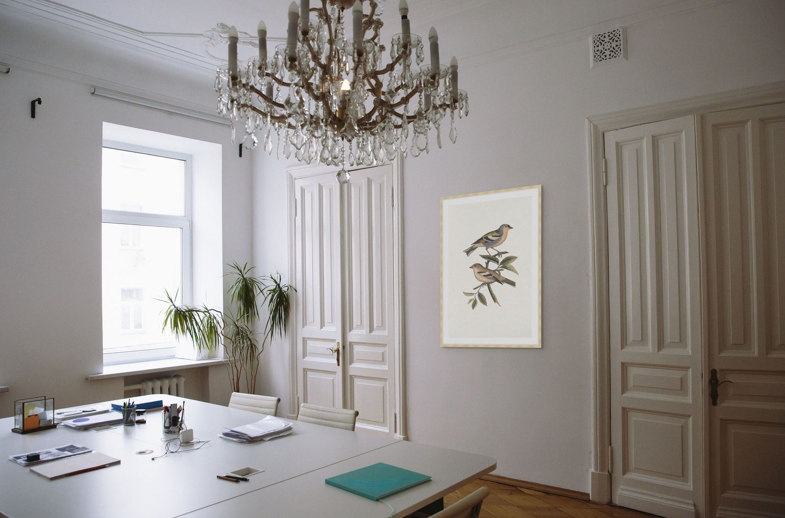 Nesting Navigators Ivory 3 in a room