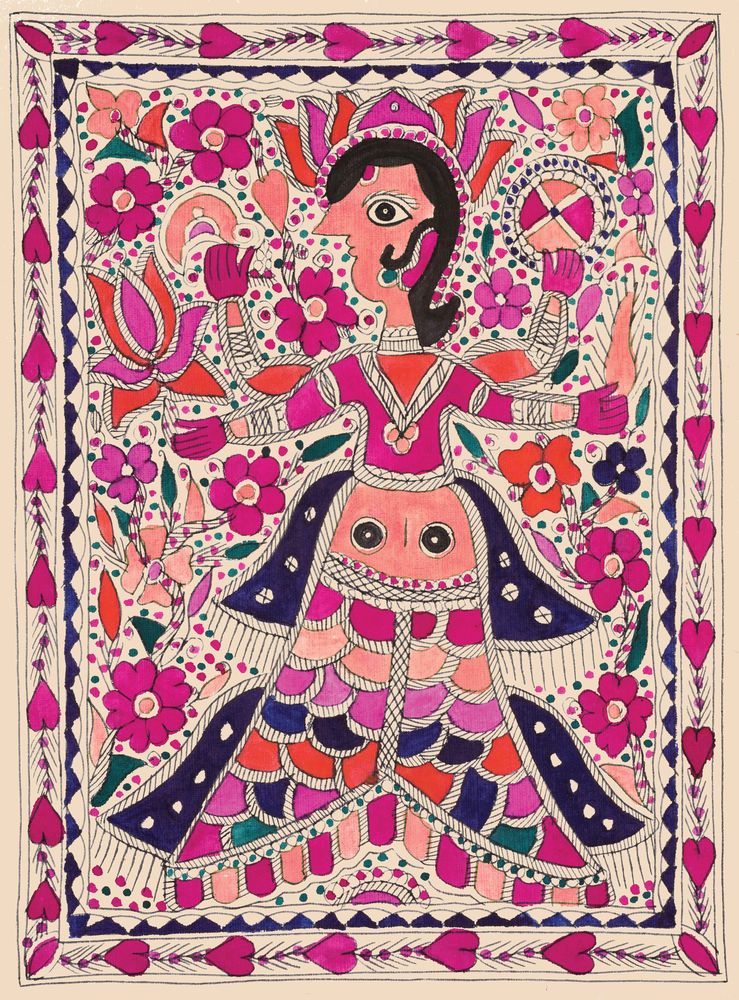 Peaceful Lotus Flower 1 artwork