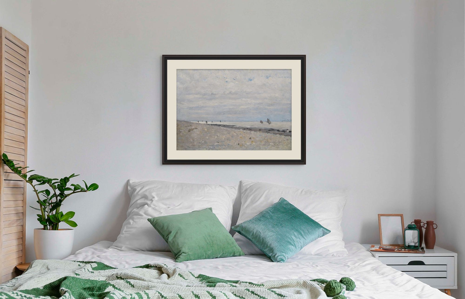 Somber Sea Breeze 1 in a room