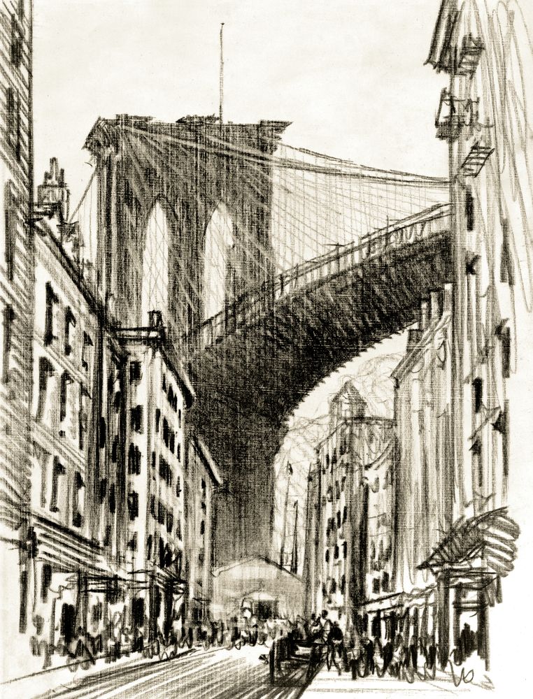 Under Brooklyn Bridge 1 artwork