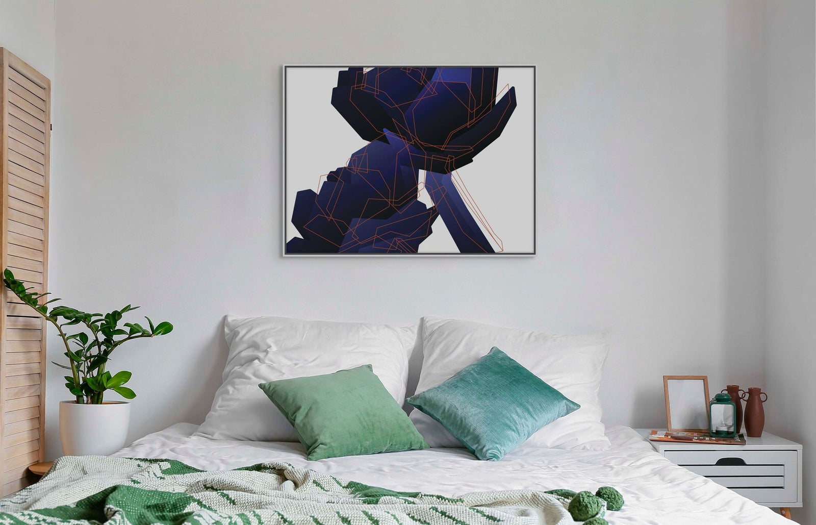 Linear Overlay 1 in a room