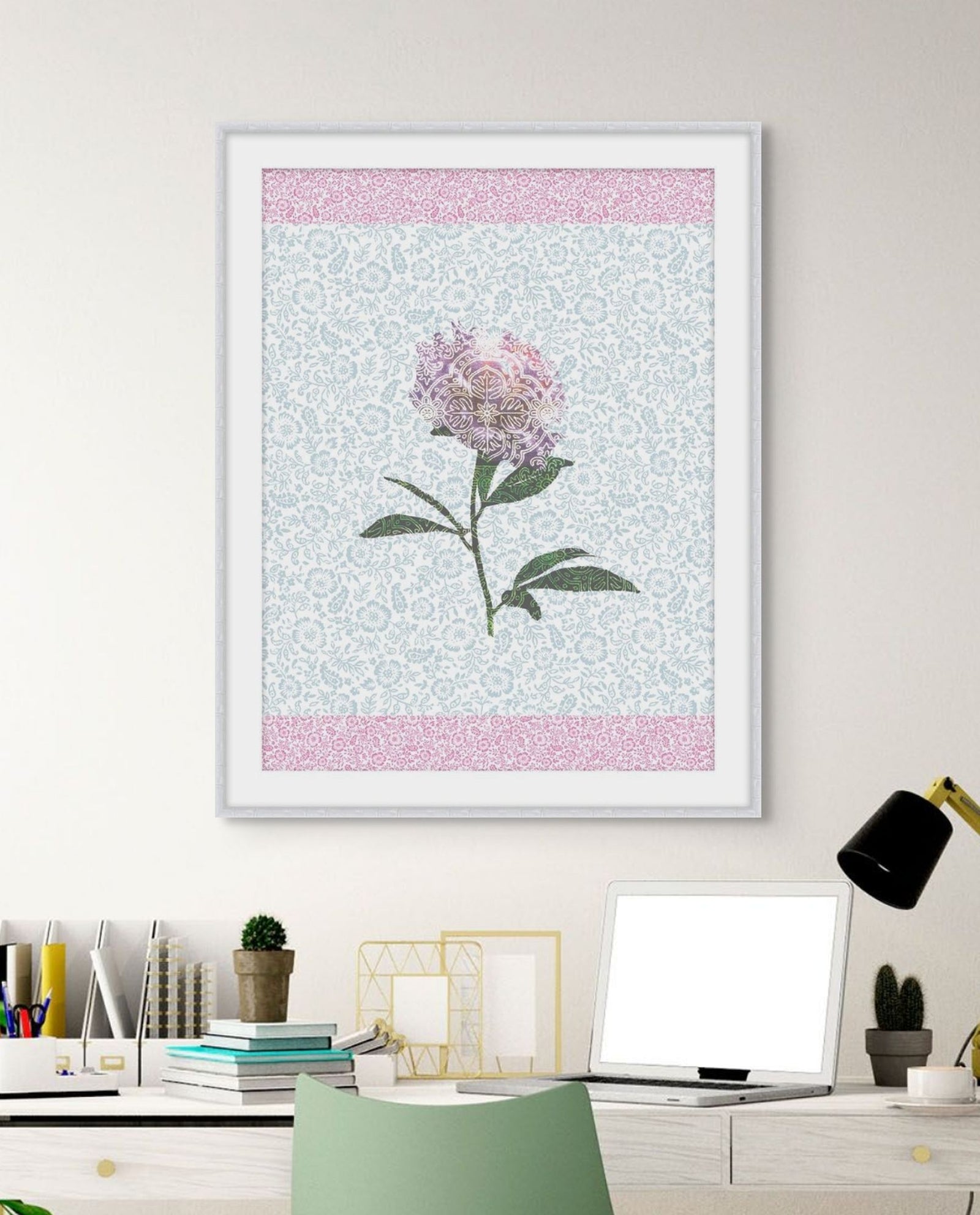 Paper Peony 1 detail