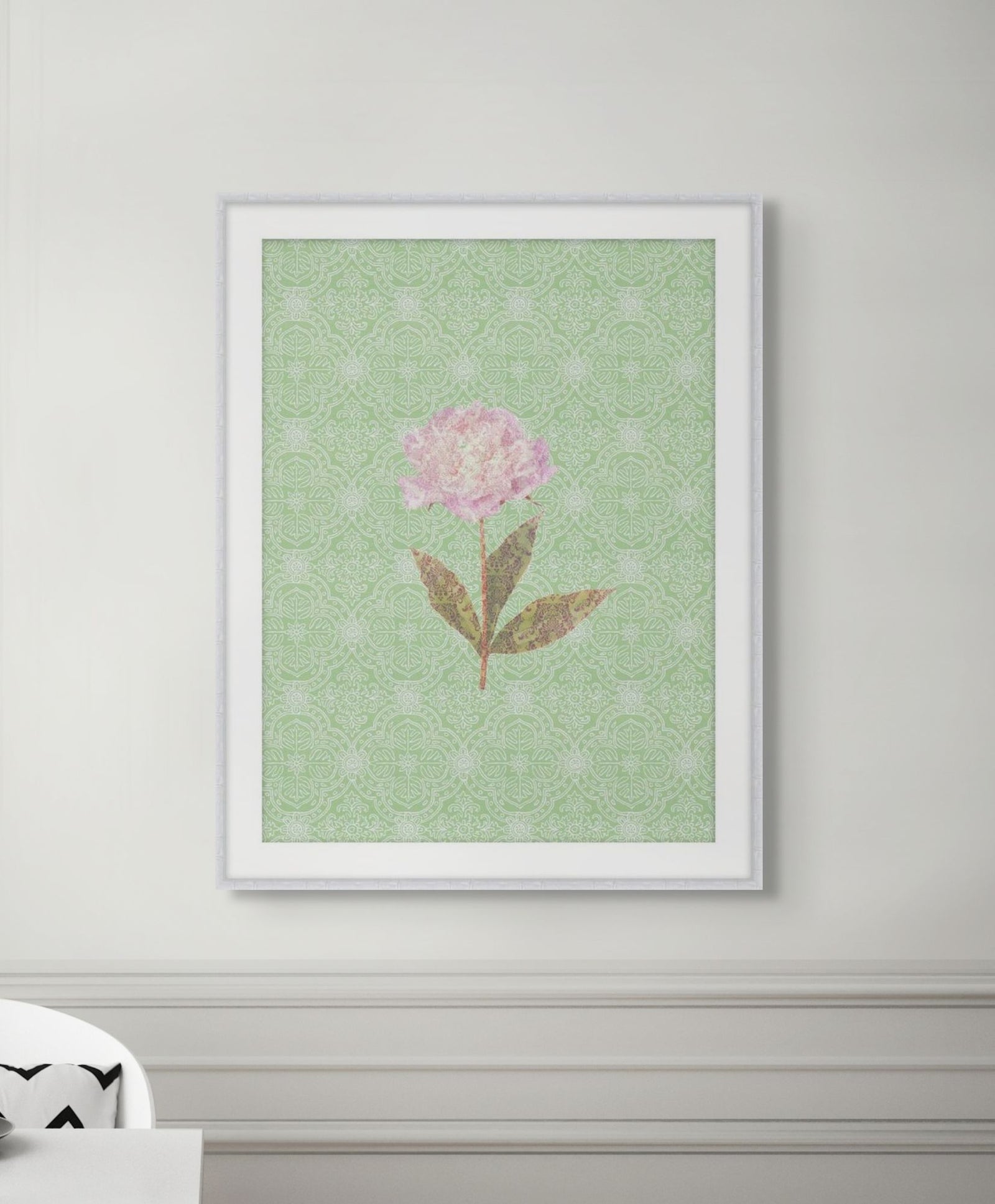 Paper Peony 3 detail