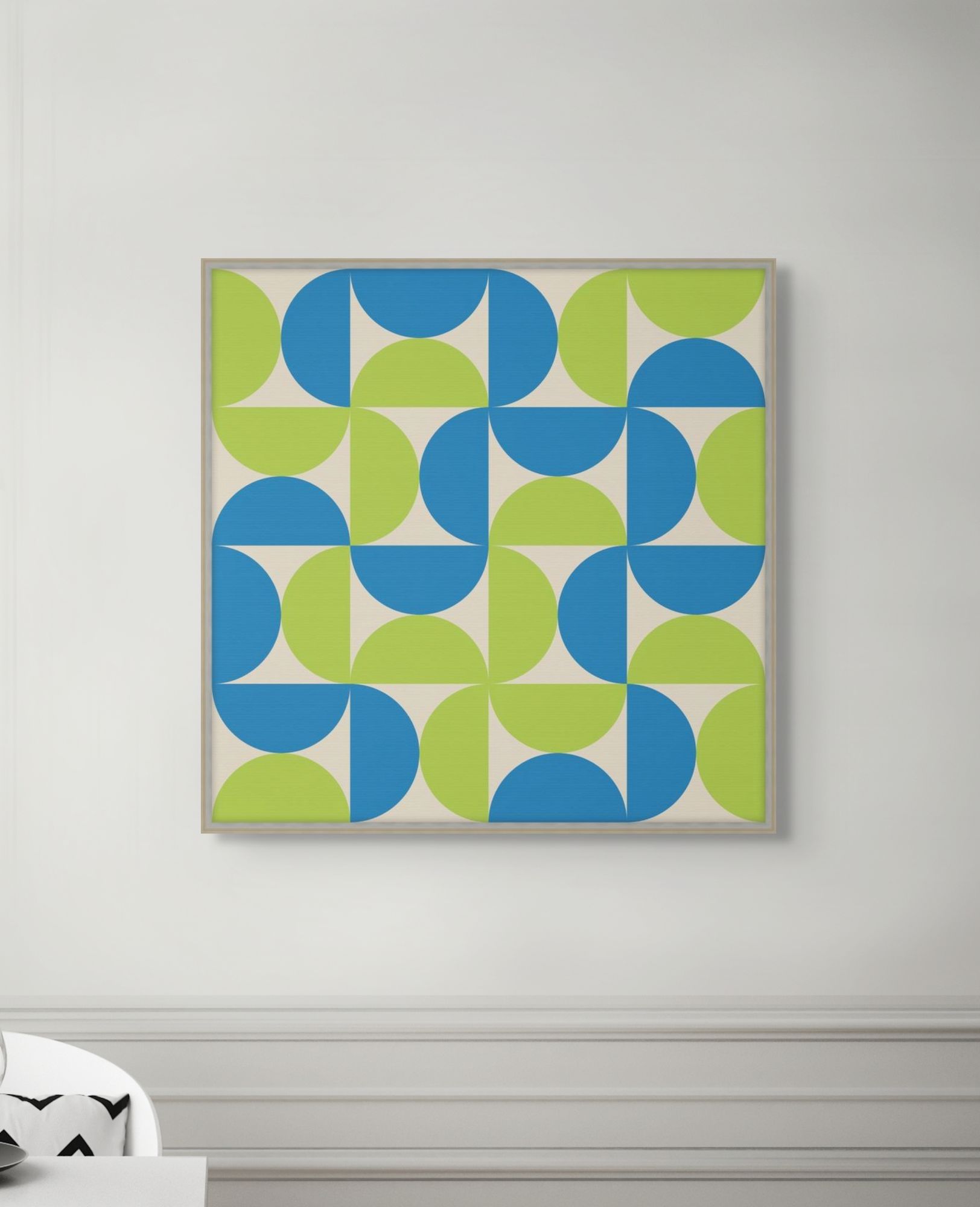 Vibrant Semicircle 6 closeup