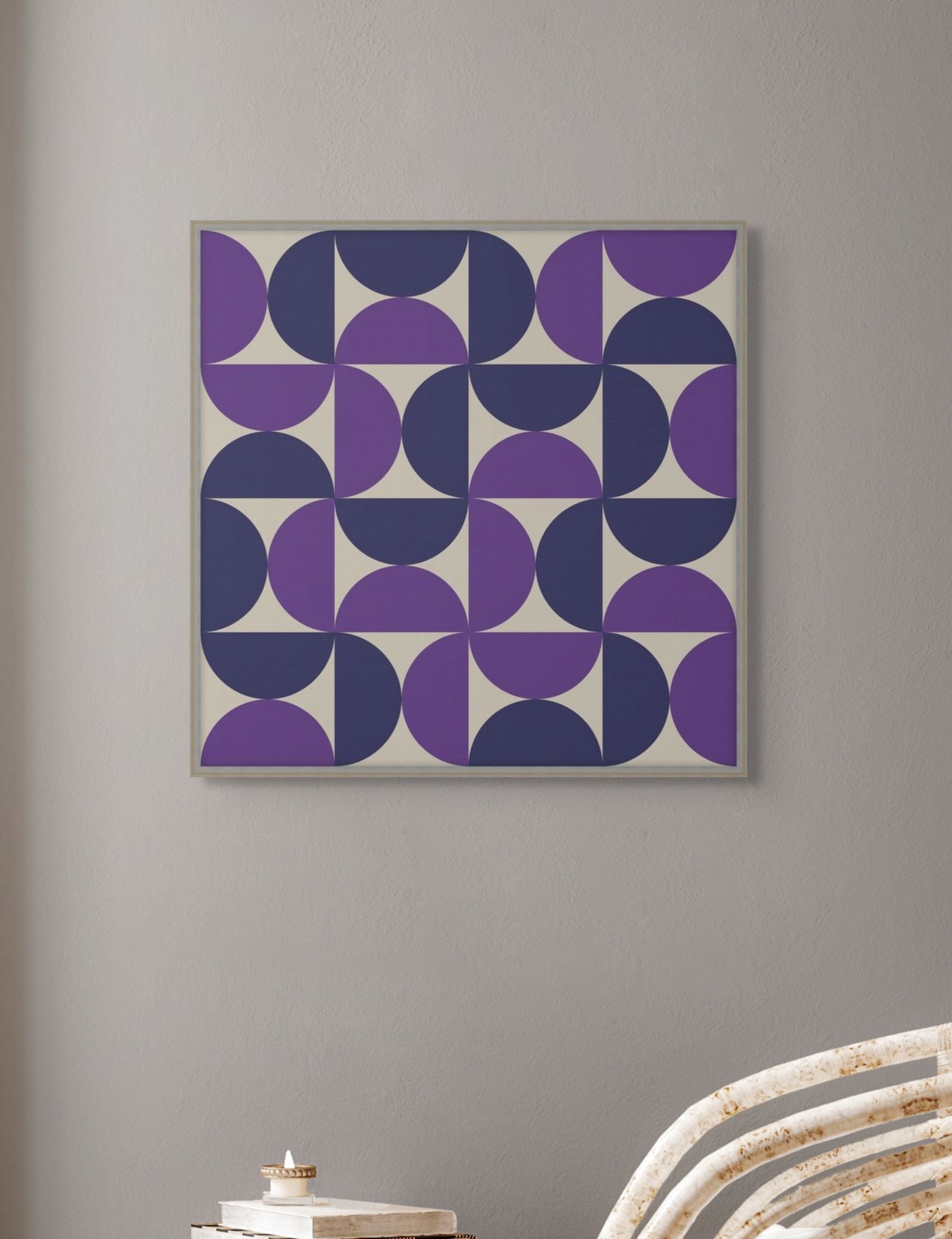 Vibrant Semicircle 7 detail