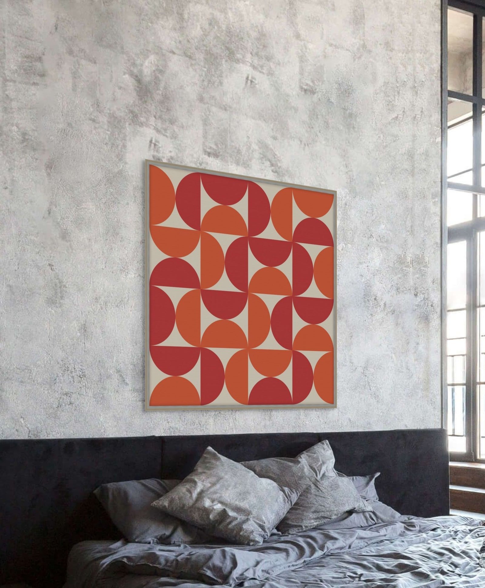 Vibrant Semicircle 8 detail
