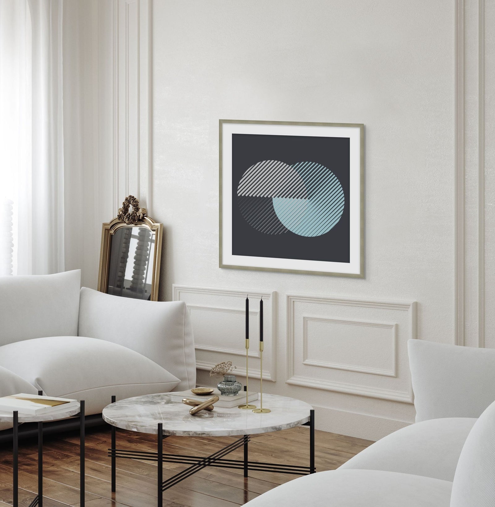 Works in Linear 4 in a room