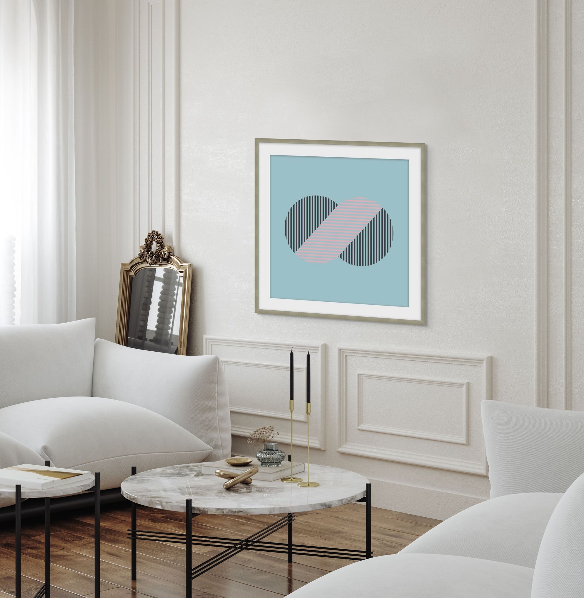 Works in Linear 5 in a room