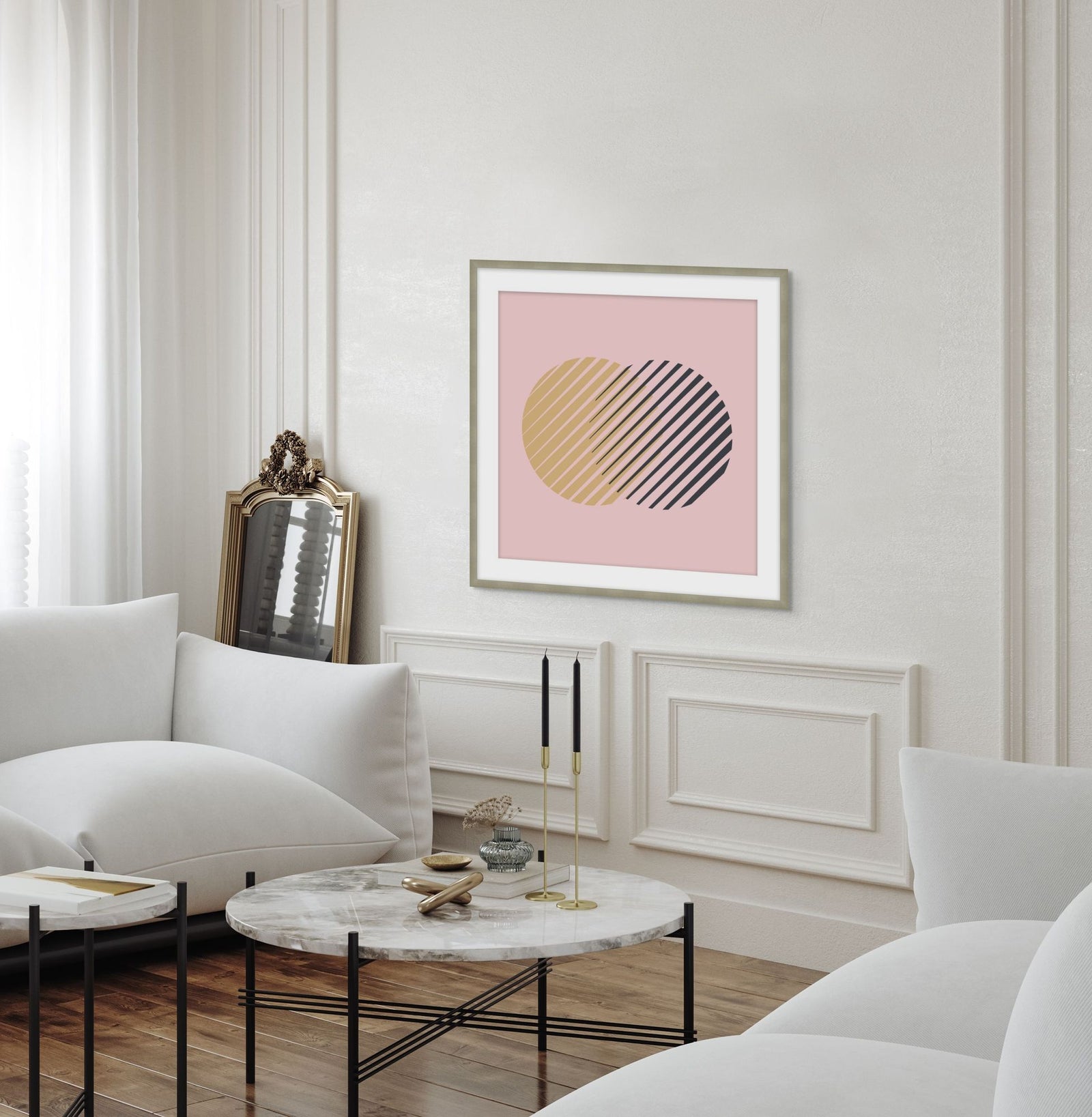 Works in Linear 6 in a room