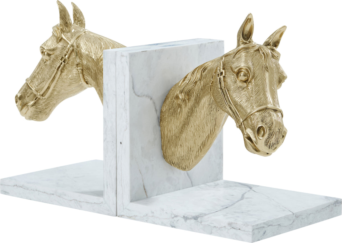 Red Ribbon Bookends – Table Top Accessories by Theodore Alexander | Sutter & Vale