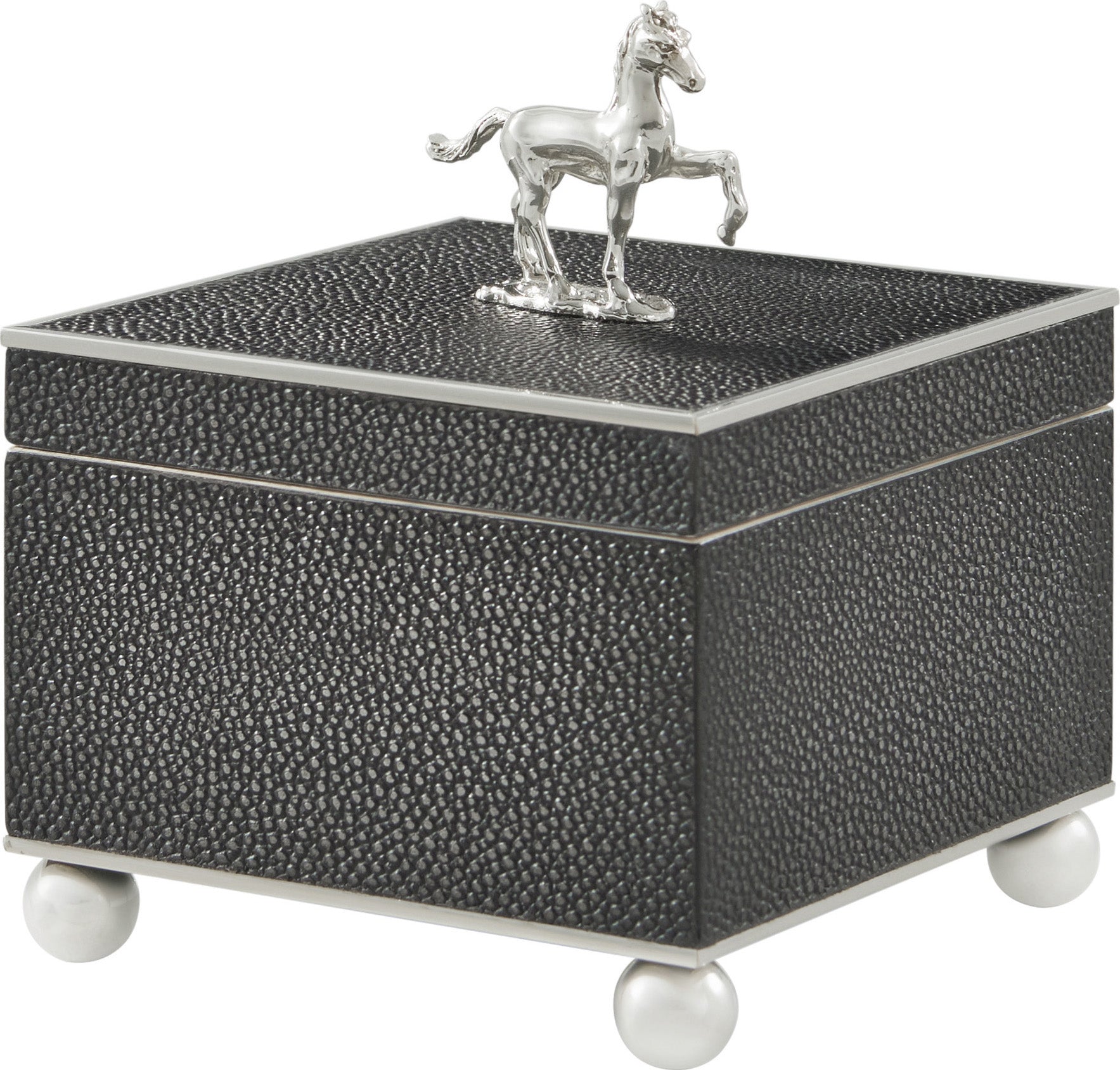 Gate in Brass, Leather - Theodore Alexander