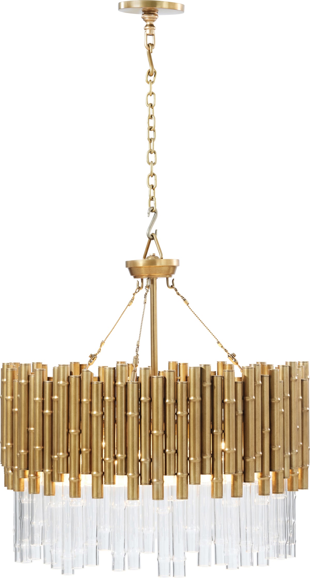 Kesden Media Round – Ceiling Lighting by Theodore Alexander | Sutter & Vale