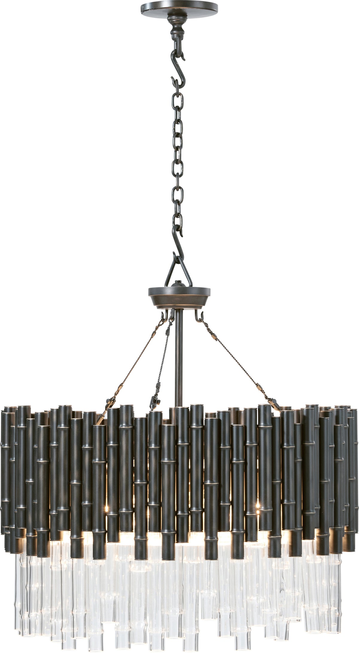 Kesden Media Round – Ceiling Lighting by Theodore Alexander | Sutter & Vale