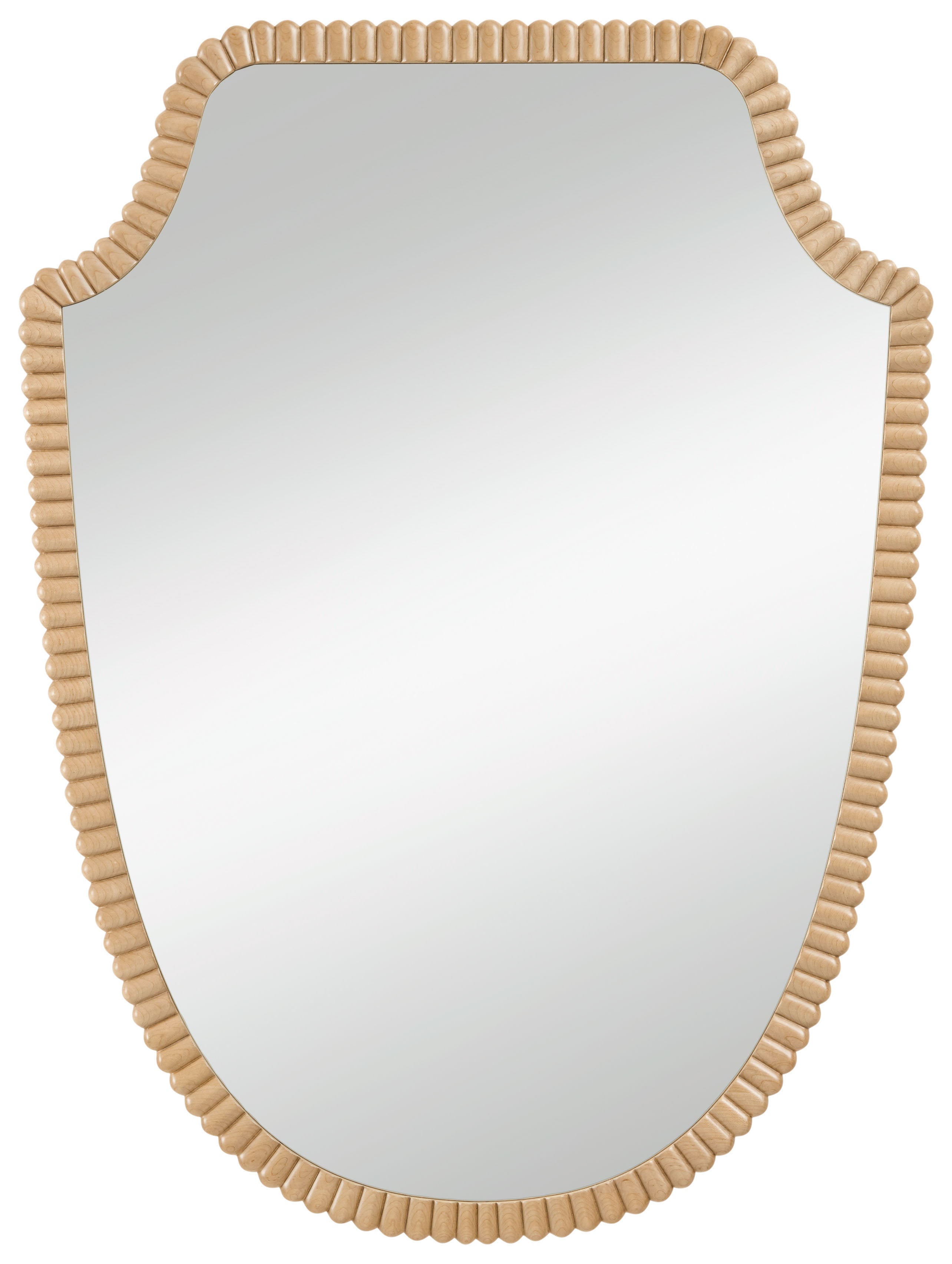 Origins Mirror II in VCF1852_Sesame / Maple Wood, Mirror - Theodore Alexander