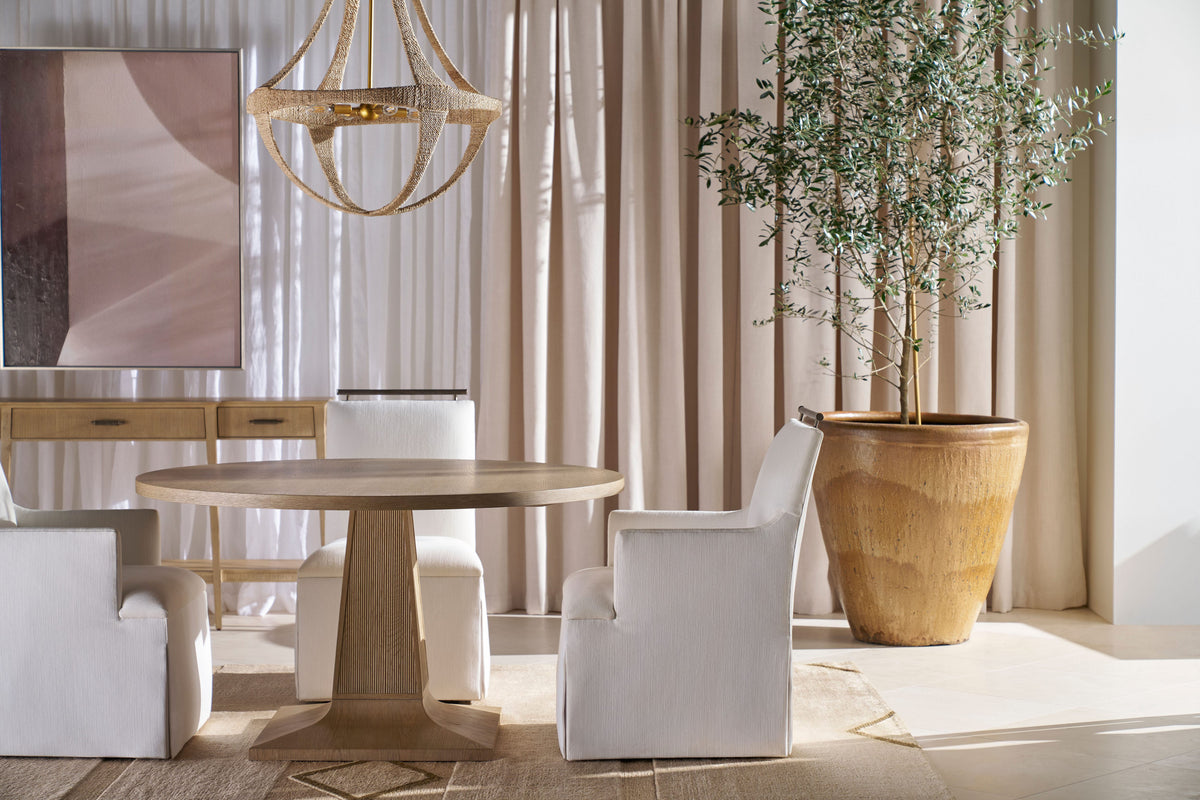 Balboa Upholstered Dining Side Chair II – Dining Chairs by Theodore Alexander | Sutter & Vale