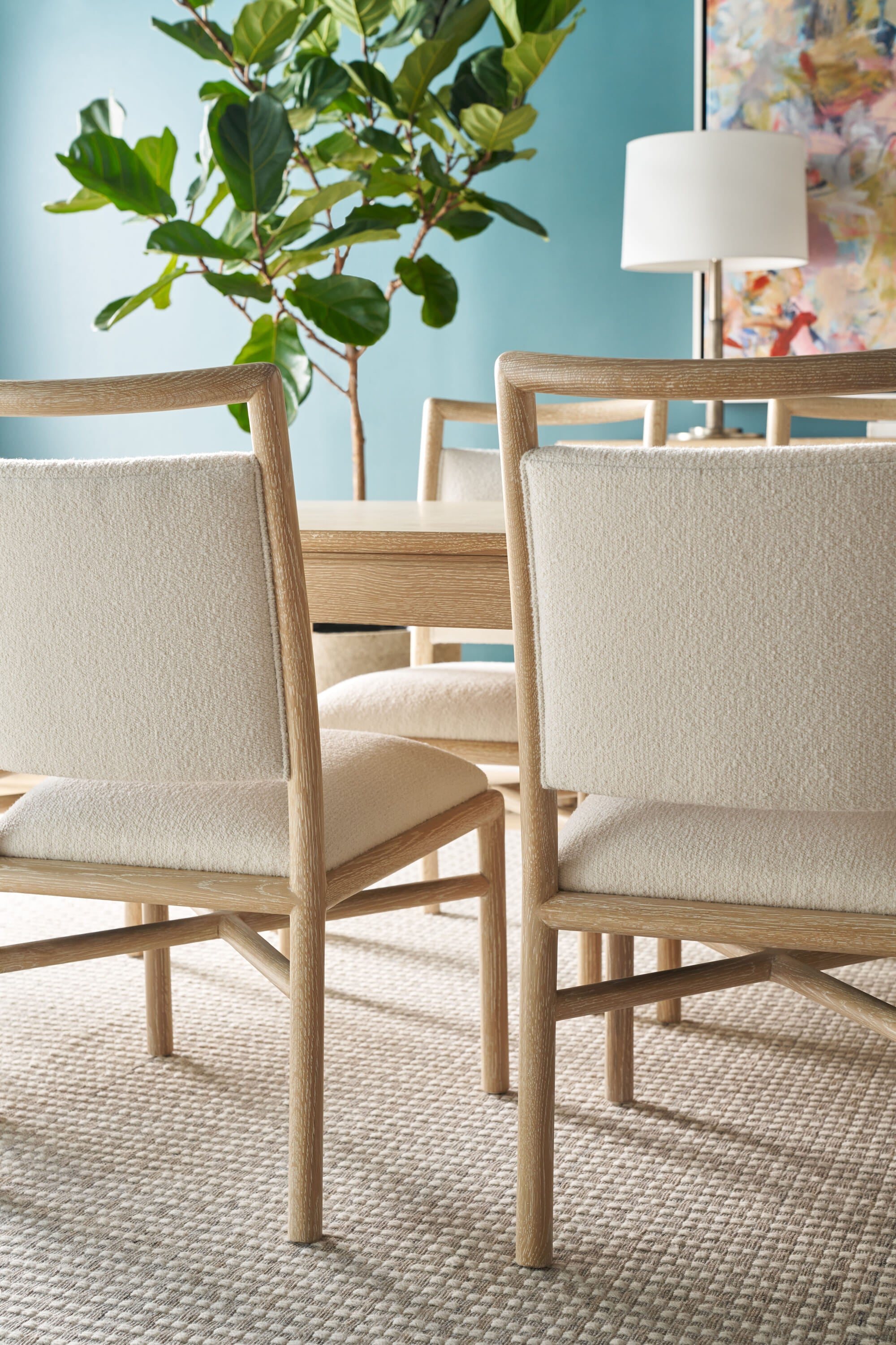 Montauk Upholstered Dining Side Chair – Dining Chairs by Theodore Alexander | Sutter & Vale
