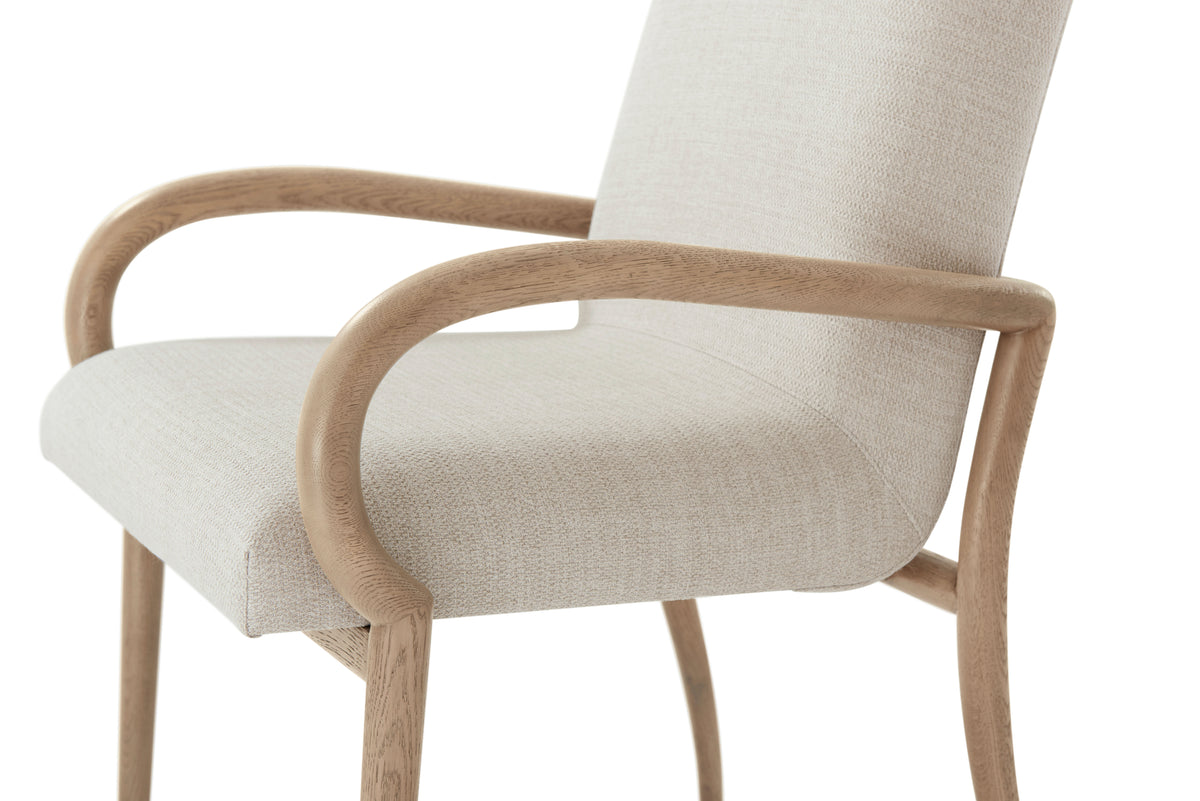 Catalina Dining Arm Chair II - Dining Chairs by Theodore Alexander