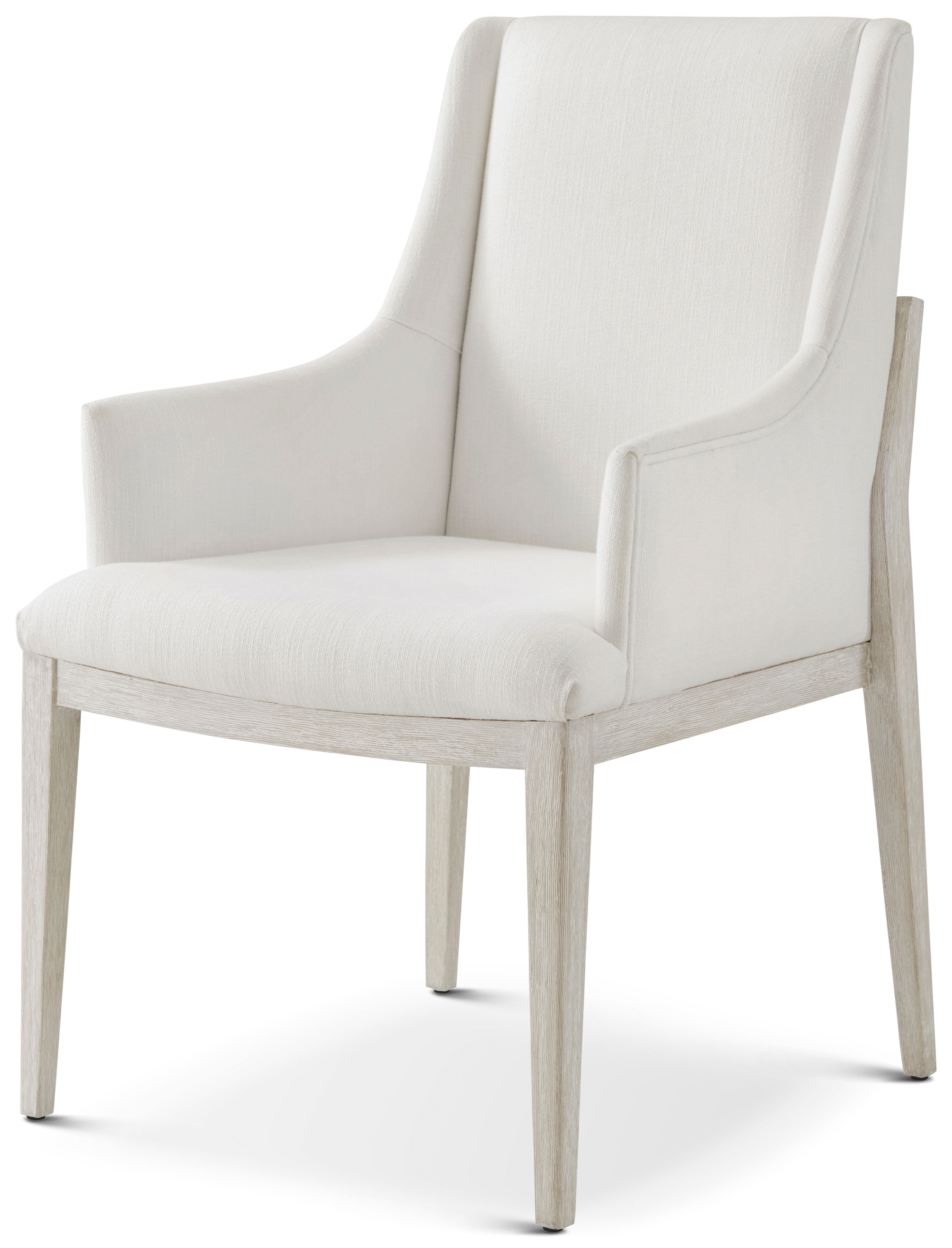 Breeze Upholstered Arm Chair in PCF1168.1C2HA3F_Sea_Salt / Pine Wood, Upholstery - Theodore Alexander